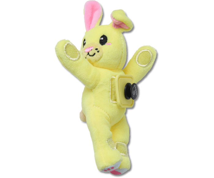 Huggitz Yellow Bunny