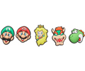 Lot de 5 Super Mario