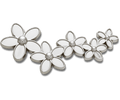 Mega Silver Flower Cluster