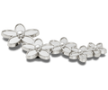 Mega Silver Flower Cluster
