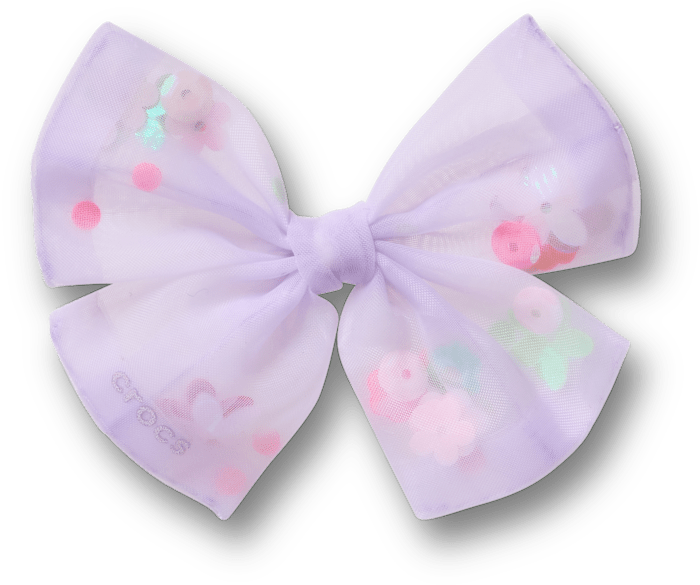Mesh Sequin Bow