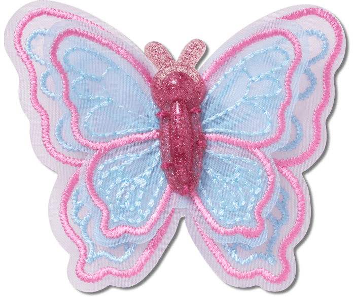 Mesh Sequin Butterfly