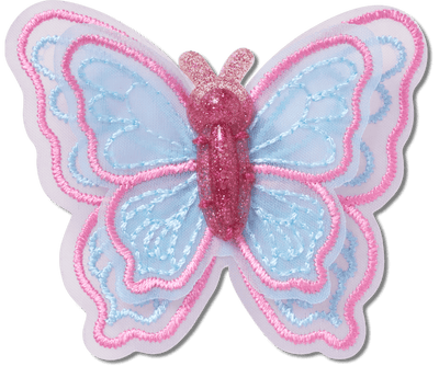 Mesh Sequin Butterfly