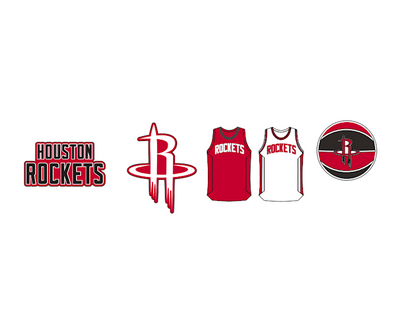 NBA Houston Rockets 5 Pack