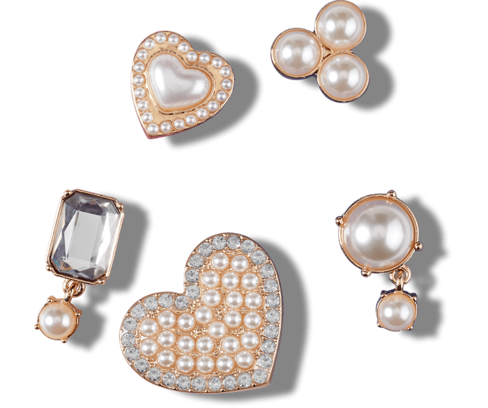 Pearly Hearts 5 Pack