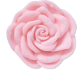 Pink Rose With Pearls