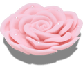 Pink Rose With Pearls