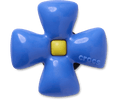Puffy Blue Flower