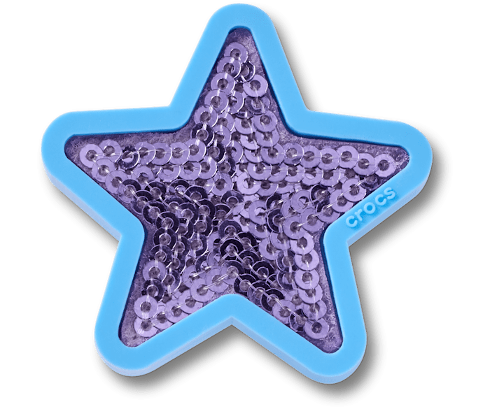 Purple Sequin Star