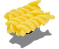 Realistic Fusilli Pasta