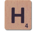 Scrabble H