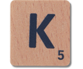 Scrabble K