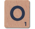 Scrabble O