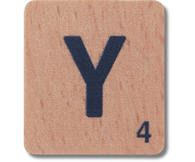Scrabble Y