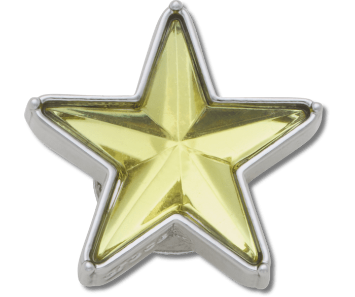 Silver and Green SMT Gem Star