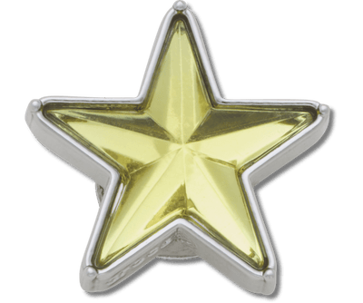 Silver and Green SMT Gem Star