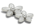 Silver Double Flower Cluster