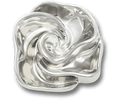 Silver Flower Swirl