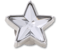 Silver Gem Sparkle Star