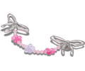 Silver Meta Flower Chain