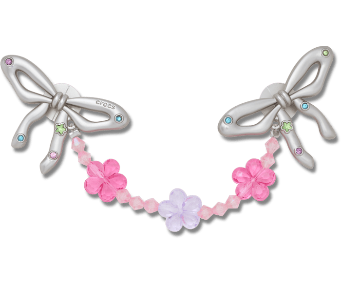 Silver Meta Flower Chain