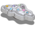 Silver Meta Gem Cloud