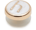 Tiny Pearlized Letter H