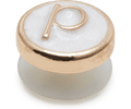 Tiny Pearlized Letter P