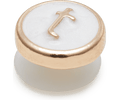 Tiny Pearlized Letter T