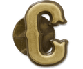 Western Letter C