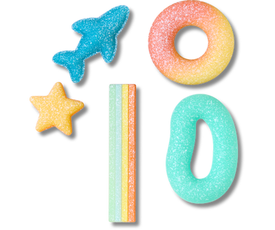 Yummy Colorful Candy 5 Pack