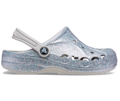 Kids' Baya Glitter Clog - Argent