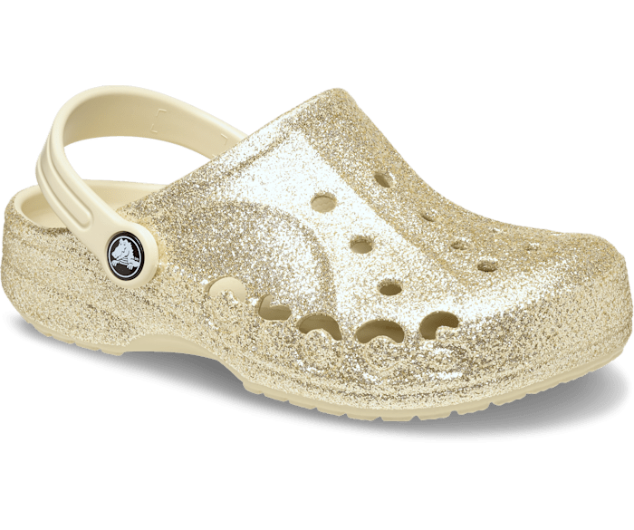 Kids' Baya Glitter Clog - Blanc Hivernal