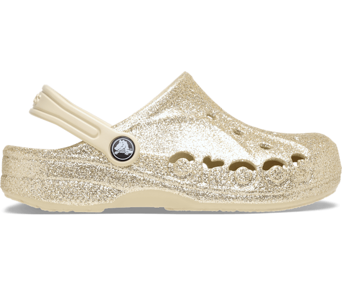 Kids' Baya Glitter Clog - Blanc Hivernal