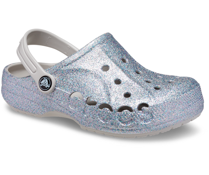 Kids' Baya Glitter Clog - Argent