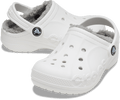 Kids' Baya Lined Clog - Blanc/Gris Clair
