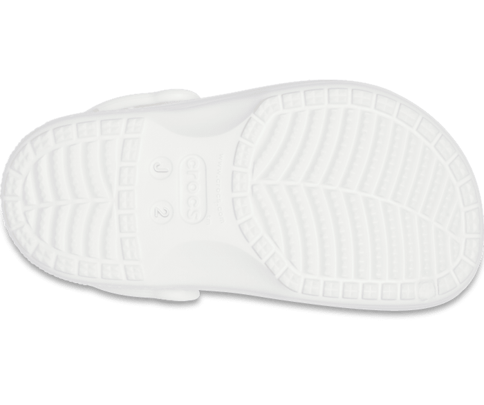 Kids' Baya Lined Clog - Blanc/Gris Clair