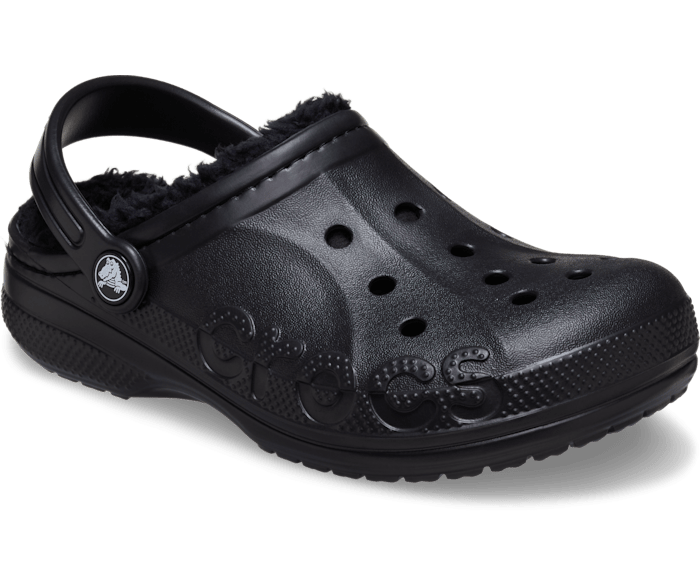 Kids' Baya Lined Clog - Noir