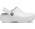 Kids' Baya Lined Clog - Blanc/Gris Clair