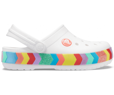Crocs Classic Camo Clog Enfant - Blanc Camo - Vue 100
