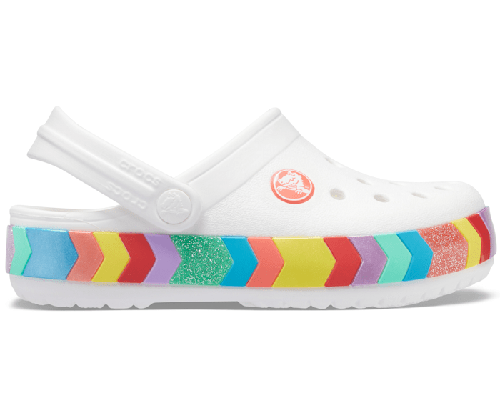 Crocs Classic Camo Clog Enfant - Blanc Camo - Vue 100