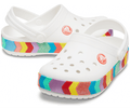Crocs Classic Camo Clog Enfant - Blanc Camo - Vue 110