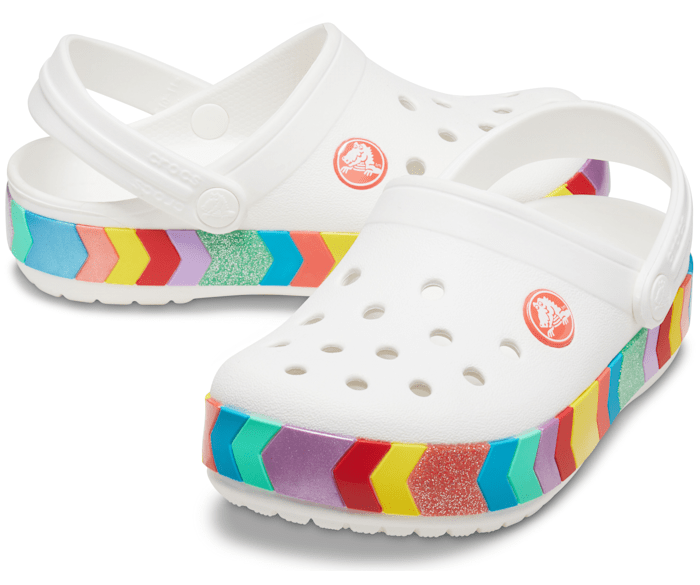 Crocs Classic Camo Clog Enfant - Blanc Camo - Vue 110