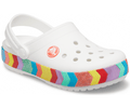 Crocs Classic Camo Clog Enfant - Blanc Camo - Vue 140