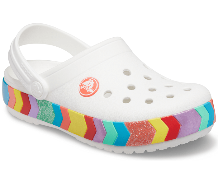 Crocs Classic Camo Clog Enfant - Blanc Camo - Vue 140