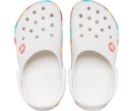 Crocs Classic Camo Clog Enfant - Blanc Camo - Vue 120