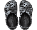 Kids' Classic Camouflage Clog - Noir/Gris Ardoise