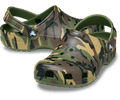 Kids' Classic Camouflage Clog - Vert Armee/Multi