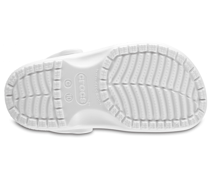 Crocs Classic Clog Original Enfant - Blanc - Vue 130