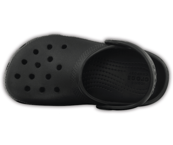 Crocs Classic Clog Original Enfant - Noir - Vue 120